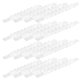 Hangers 100 Pcs Hanger Anti-slip Strip Closet Supplies Accessories Clothes Strips Silica Gel Clothing