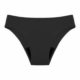 swimwear Menstrual Leakproof Bikini Bottom Absorbent Pants High Waist Swimming Trunks For Teenagers Women traf loja oficial = B900#