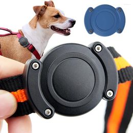 Dog Collars Pet Tracker Cover Cat Collar Loop Airtag Protective Case Locator With Screw Drop Resistant Waterproof