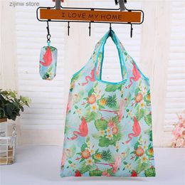 Other Home Storage Organisation Foldable Supermarket Shopping Bags Storage Bags Recyclable Grocery Tote Bag Pouch EcoFriendly Heavy Duty Washable Shopping Bag Y2