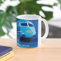 Mugs The Blue Pullman Coffee Mug Tourist Cup Set Ceramic Tea And Cups
