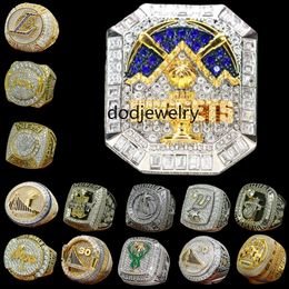 Designer World Basketball Championship Ring Luxury 14K Gold Nuggets JOKIC Champions Rings For Mens Women Star Diamond Sport Jewelrys