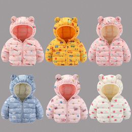 Baby Mädchen Kinder Jacken Mäntel Kleinkind Winter Jacken Jungen Mädchen Infant Weiß Warm Outwear Kinder Klassische Mode Mäntel U9XL #