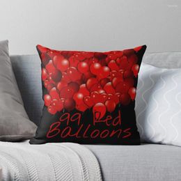 Pillow 99 Red Balloons Art Throw Cover Polyester Pillows Case On Sofa Home Living Room Car Seat Decor 45x45cm