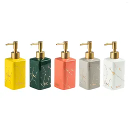 Liquid Soap Dispenser Ceramic Elegent Marble Pattern For El Supply