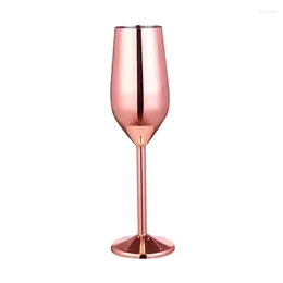 Cups Saucers 220/500ml Stainless Steel Wine Glass Cocktail Goblet Red Drop