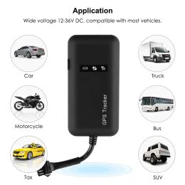 ミニGPSカートラッカーGPSロケーターカットオフ燃料TK110 GT02A GSM GPS TRACKER for Car 12-36V Googleマップリアルタイムトラッキング無料アプリ