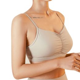 Lu Align Soft Supportive Stretchy Tanks Women Lightweight Scrunch Running Bra Outdoor Cycling Sports Running Yoga Bra Lemon Sports 2024