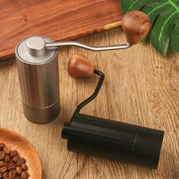 Manual Coffee Grinder Hand Adjustable Steel Core Burr For Kitchen Portable Hand Espresso Coffee Milling Tool