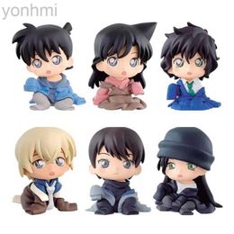 Anime Manga Anime Detective Conan Figure Gasha Scotch Shinichi Kudo Toru Amuro Masumi Sera Toys Kawaii Pvc Model Doll Ornaments Gifts 24329