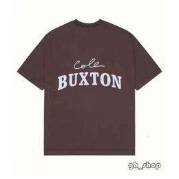 Designer T Shirt Mens T Shirt Cole Buxton Summer Loose Shirt Men Women High Street Classic Slogan Print Top Tee Shirt 4234