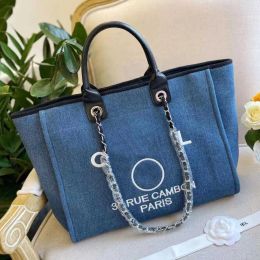 Women's classic luxury handbag Evening bag Brand Designer Beach Bag Canvas embroidered large women's shopping bag Pearl Small Mini YNPN Large capacity handbag