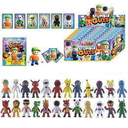 Stumble Guys Blind Box Anime Board Game Collection Cards Figure Model FADLI Random Bag Birthday Xmas Kids Toys Christmas Gifts 240325