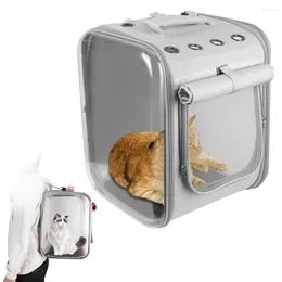 Cat Carriers Portable Travel Outdoor Shoulder Bag Pet Carrier Backpack Space Cage Breathable For Small Dogs Cats Supplies