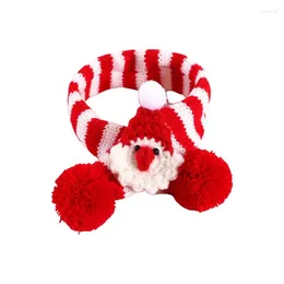 Dog Apparel Cat Christmas Costume Knitted Scarf Knitting For Cats Comfortable