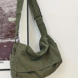 Totes Women's Messenger Bag Vintage Handbag Canvas Teenager Shoulder Tote Bags Casual Crossbody Handbags