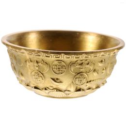 Bowls Treasure Bowl Desktop Cornucopia Ornament Fruit Stand Treasures Brass Home Craft Adornment