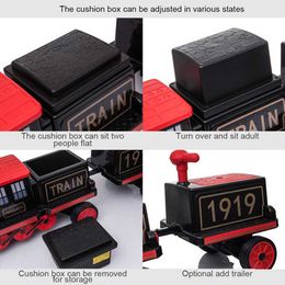 Elektrisk tåg leksak bil järnväg och spårar ång lokomotiv motor diecast pedagogiska spel pojkar leksaker för barn barn gåva