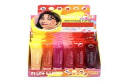 Longlasting Waterproof Plumping Lip Gloss Cosmetics Moisturiser Hydrating Fruit Burst Lip Oil Scented Lips Stain Easy To Wear DHL3096479