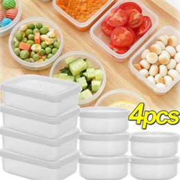 Storage Bottles 1/4PCS Mini Food Boxes Portable Kitchen Vegetables Fruits Sealed Preservation Box Outdoor Picnic Containers