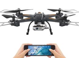 XYS5 Camera Drone Quadrocopter Wifi FPV HD Realtime 2 4G 4CH RC Helicopter Quadcopter RC Dron Toy Flight time 15 minutes313a7552508