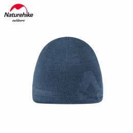 Caps Naturehike Outdoor Onepiece Structure Hot Yarn Reversible Warm Knit Hat Loose Shrink Type Man Cap Unisex Cold Winter Woman Caps