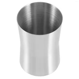 Mugs Stainless Steel Mouthwash Cup Travel Cups Bathroom Reusable Toothbrush Holder Holders Water Glasses