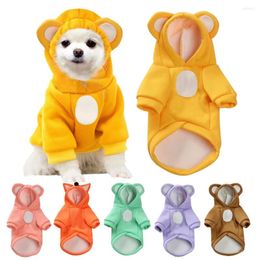 Dog Apparel Dogs Clothes Winter Cute Puppy Warm Pullover Sweatshirt Pet Jacket For Small Medium Cat Coats Chihuahua Costume