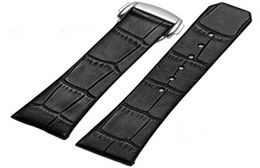 Genuine Leather Watch Band For Omega CONSTELLATION Series Wristband Strap 23mm With Silver Clasp217e2297979