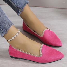 Casual Shoes Flats Women Loafer Shallow Pointed Toe Cosy Sandals Walking 2024 Summer Sexy Dress Designer Chaussure Femme