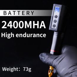 Machine 2020 New Mini Wireless 2400ma/h Battery Rca or Dc for Tattoo Hine Pen Free Shipping