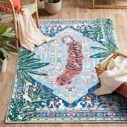 Carpets Custom Link Kitchen Waterproof Floor Mat Home Decor Luxury Non-slip Carpet Mats PVC Living Room Rug Big Size