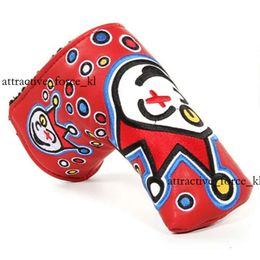 Other Golf Products PU Leather Golf Putter Cover Protect Golf Blade Headcover Golf Club Heads Accessorie 743