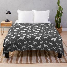Blankets Italian Greyhounds Throw Blanket Bed Linens Luxury St