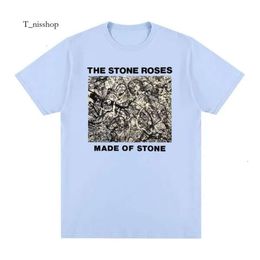 Men's T-Shirts The Stone Roses Vintage T-Shirt Album Cover Wanna Be Adored Cotton Men T Shirt Tee Tshirt Womens Tops 179