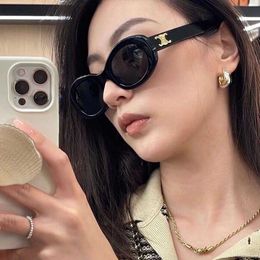 CELIES 2024 New Triumphal Arch Cats Eye White Sunglasses for Womens Advanced Sensation UV Resistant Ins7IS8