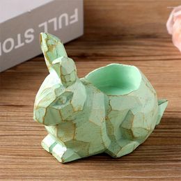 Candle Holders Home Decoration Green Chicken Candlestick Yellow Eggshell Snail Holder Easter Stick