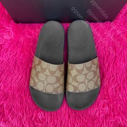 Designer slippers luxury sandals bloom slide sandale summer beach shoes flower sandal flat flip flop size 35-45