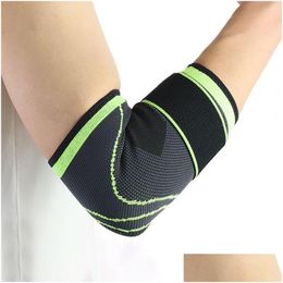 Wrist Support 3D Weaving Technology Hook Loop Fasteners Reduce Joint Pain Compression Elbow Sleeve Sport Accessories Drop Delivery Spo Otk7F