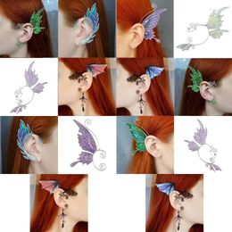 Backs Earrings Metal Ear Bone Clip Elf For Women Exquisite Dragon Cuff Without Piercing Earring Girls Jewellery