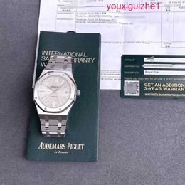 Top AP Wrist Watch Royal Oak Series 15400ST OO.1220ST.02 White Mens Fashion Leisure Business Sports Watches