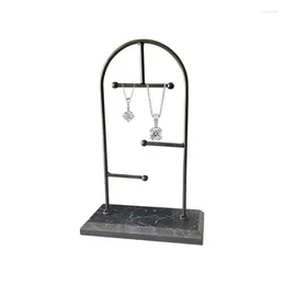 Decorative Plates 3 Tier Jewellery Tree Stand Tower For Necklace Ring Bracelet Holder Organiser Aesthetic Room Decor