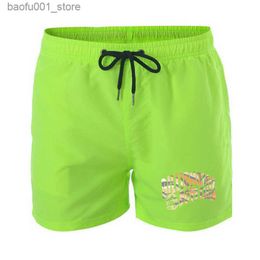 Mens Shorts Designers Men Brand Printed Breathable Style Running Sport for Casual Summer Elastic Quick-drying Billionaire Beach Pants Swimsuit Q240329