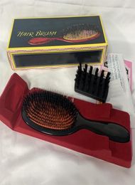 Mason Hair brushes BN2 Pocket Bristle and Nylon Hair Brush Soft Cushion Superiorgrade Boar Bristles Comb with Gift Box244K5431564
