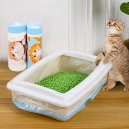 Bags Litter Pan Box Liners Thickened Durable PE Material Medium Extra Large Drawstring Waste Bags for Pets Leak Proof