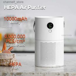 Air Purifiers Air purifier with H13 true high-efficiency air filter used for ultra quiet air purifiers in home bedroomsY240329