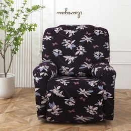 Chair Covers 4 Pieces In 1 Split Recliner Cover Stretch Floral Spandex Lazy Boy Slipcovers Sofa Armchair For Living Room