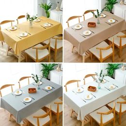 Table Cloth Nordic PVC Tablecloth Waterproof Oil Proof And Wash Free Decorative Stall Homestay El Restaurant Z4F819