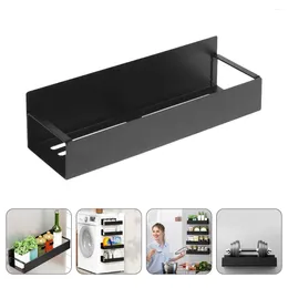 Kitchen Storage Seasoning Shelf Magnetic Paper Towel Holder Refrigerator Shelves Fridge Organiser Side Organisers Iron