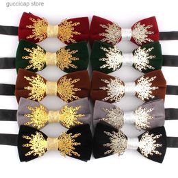 Bow Ties Wedding Bow tie Casual Bow tie For Men Women Adult Bow Ties Cravats Male Bow knot For Party Wedding Black Red White Bowties Y240329